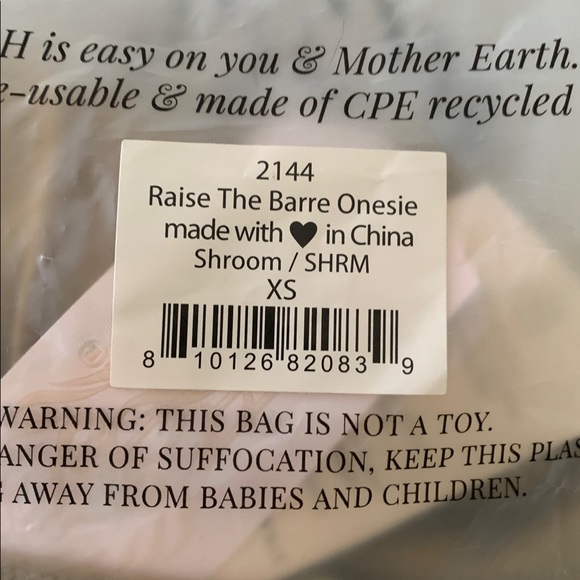HAH X Free People Raise the Barre Onesie in Shroom Size XS - Picture 6 of 6